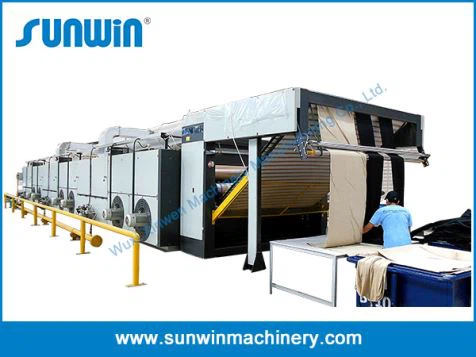 Tek Pass Polar kumaş Tensionless kurutma makinesi